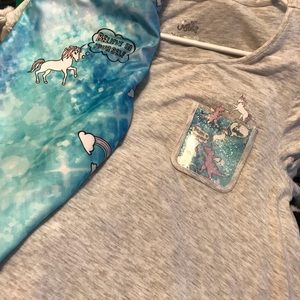 Justice Unicorn & Dinosaur Outfit